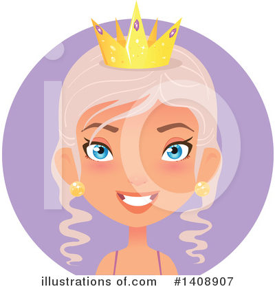 Royalty-Free (RF) Woman Clipart Illustration by Melisende Vector - Stock Sample #1408907