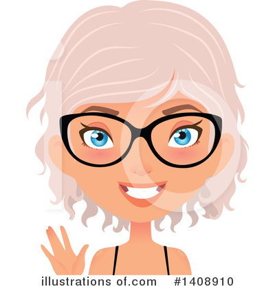Royalty-Free (RF) Woman Clipart Illustration by Melisende Vector - Stock Sample #1408910