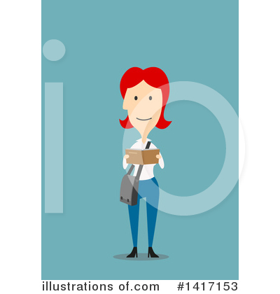 Royalty-Free (RF) Woman Clipart Illustration by Vector Tradition SM - Stock Sample #1417153