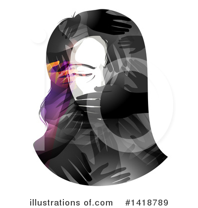 Royalty-Free (RF) Woman Clipart Illustration by BNP Design Studio - Stock Sample #1418789
