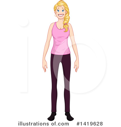 White Woman Clipart #1419628 by Liron Peer