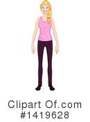 Woman Clipart #1419628 by Liron Peer