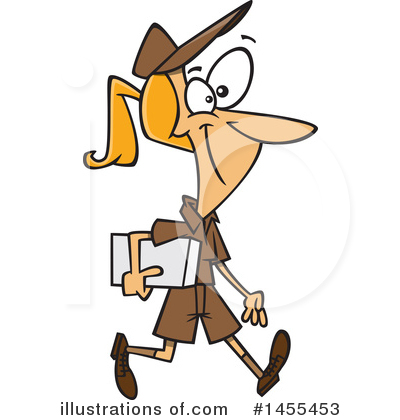 Postman Clipart #1455453 by toonaday