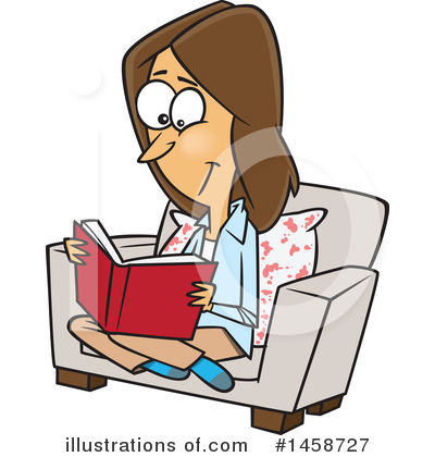 Royalty-Free (RF) Woman Clipart Illustration by toonaday - Stock Sample #1458727