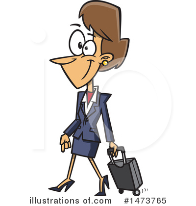 Stewardess Clipart #1473765 by toonaday