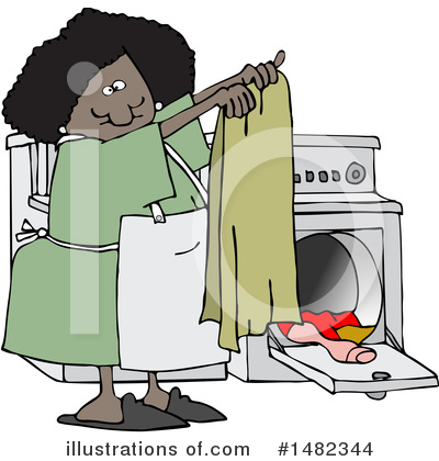 Housewife Clipart #1482344 by djart