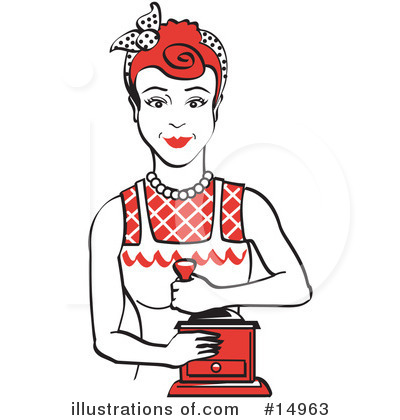 Housewife Clipart #14963 by Andy Nortnik
