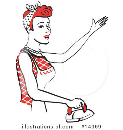 Housewife Clipart #14969 by Andy Nortnik