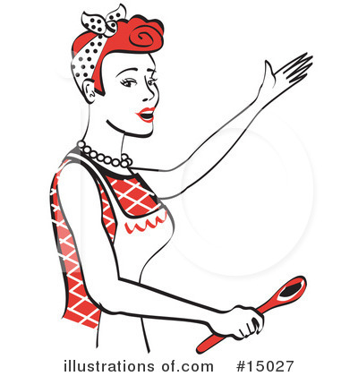 Housewife Clipart #15027 by Andy Nortnik