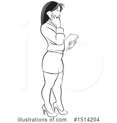 Royalty-Free (RF) Woman Clipart Illustration by Lal Perera - Stock Sample #1514204