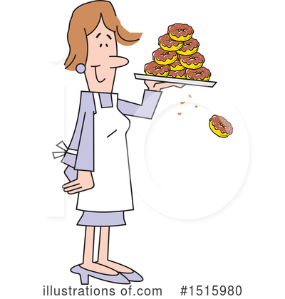Royalty-Free (RF) Woman Clipart Illustration by Johnny Sajem - Stock Sample #1515980