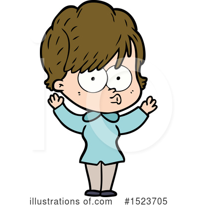 Royalty-Free (RF) Woman Clipart Illustration by lineartestpilot - Stock Sample #1523705
