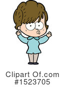 Woman Clipart #1523705 by lineartestpilot