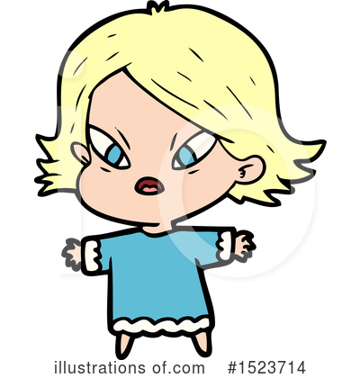 Royalty-Free (RF) Woman Clipart Illustration by lineartestpilot - Stock Sample #1523714