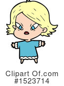 Woman Clipart #1523714 by lineartestpilot
