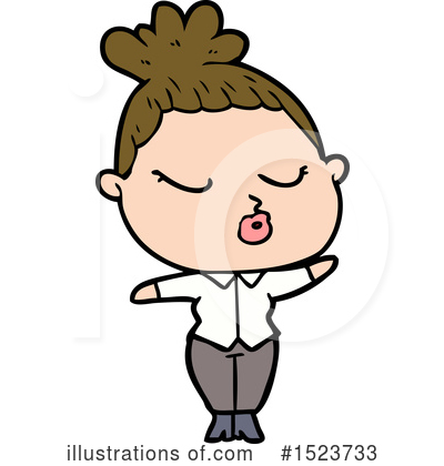 Royalty-Free (RF) Woman Clipart Illustration by lineartestpilot - Stock Sample #1523733