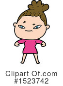 Woman Clipart #1523742 by lineartestpilot