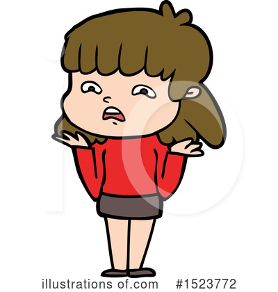 Royalty-Free (RF) Woman Clipart Illustration by lineartestpilot - Stock Sample #1523772
