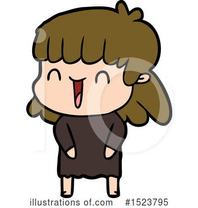 Royalty-Free (RF) Woman Clipart Illustration by lineartestpilot - Stock Sample #1523795
