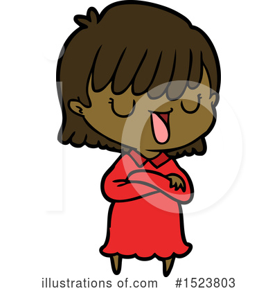 Royalty-Free (RF) Woman Clipart Illustration by lineartestpilot - Stock Sample #1523803