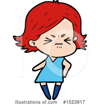 Royalty-Free (RF) Woman Clipart Illustration by lineartestpilot - Stock Sample #1523817