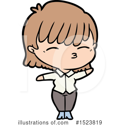 Royalty-Free (RF) Woman Clipart Illustration by lineartestpilot - Stock Sample #1523819