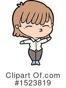 Woman Clipart #1523819 by lineartestpilot