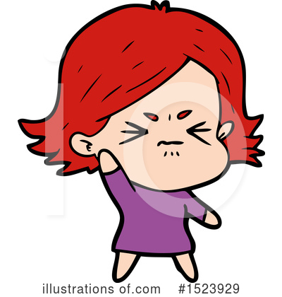 Royalty-Free (RF) Woman Clipart Illustration by lineartestpilot - Stock Sample #1523929