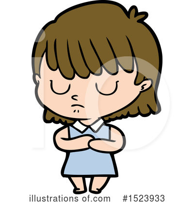 Royalty-Free (RF) Woman Clipart Illustration by lineartestpilot - Stock Sample #1523933