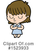 Woman Clipart #1523933 by lineartestpilot