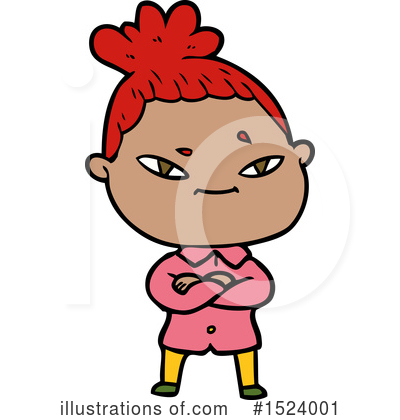 Royalty-Free (RF) Woman Clipart Illustration by lineartestpilot - Stock Sample #1524001