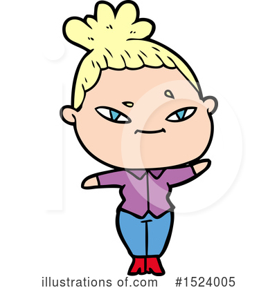 Royalty-Free (RF) Woman Clipart Illustration by lineartestpilot - Stock Sample #1524005
