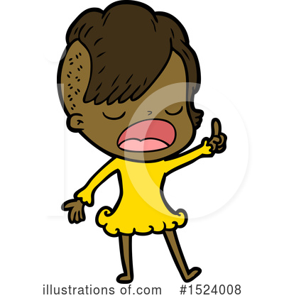 Royalty-Free (RF) Woman Clipart Illustration by lineartestpilot - Stock Sample #1524008