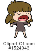 Woman Clipart #1524043 by lineartestpilot