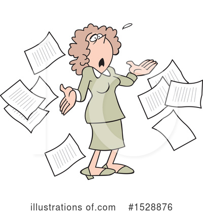 Paperwork Clipart #1528876 by Johnny Sajem