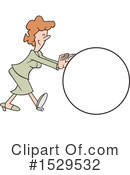 Woman Clipart #1529532 by Johnny Sajem