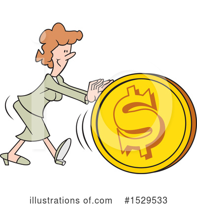 Royalty-Free (RF) Woman Clipart Illustration by Johnny Sajem - Stock Sample #1529533