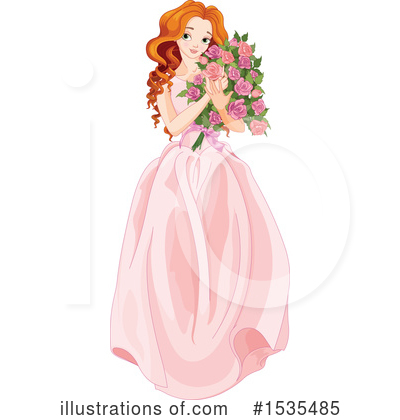 Rose Clipart #1535485 by Pushkin