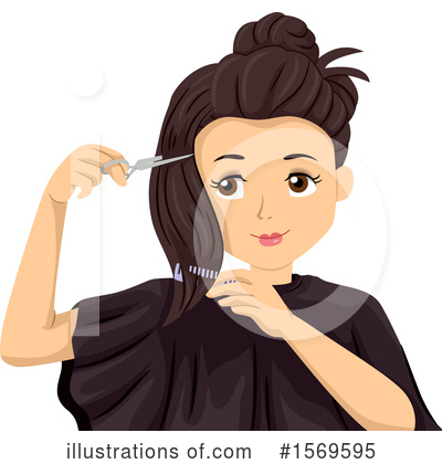 Hair Care Clipart #1569595 by BNP Design Studio