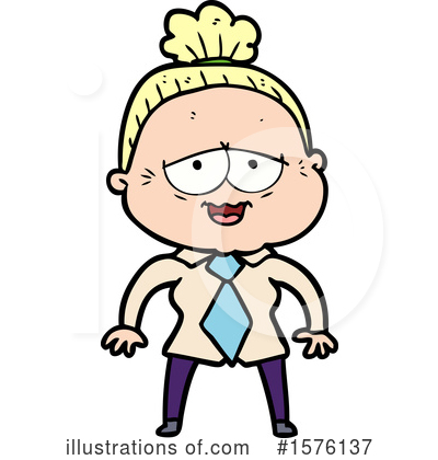 Royalty-Free (RF) Woman Clipart Illustration by lineartestpilot - Stock Sample #1576137