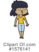 Woman Clipart #1576141 by lineartestpilot
