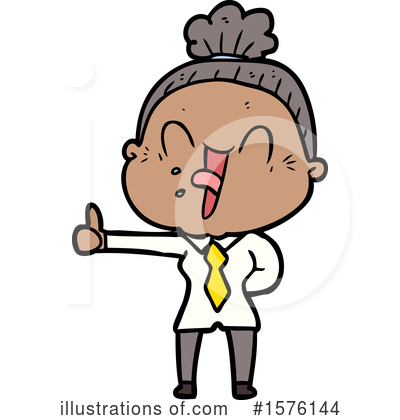 Royalty-Free (RF) Woman Clipart Illustration by lineartestpilot - Stock Sample #1576144