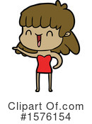 Woman Clipart #1576154 by lineartestpilot