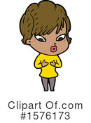 Woman Clipart #1576173 by lineartestpilot