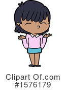 Woman Clipart #1576179 by lineartestpilot