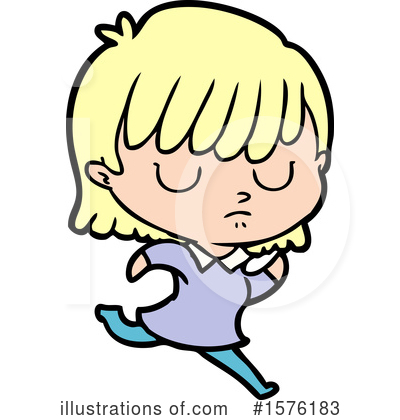 Royalty-Free (RF) Woman Clipart Illustration by lineartestpilot - Stock Sample #1576183