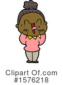 Woman Clipart #1576218 by lineartestpilot