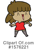 Woman Clipart #1576221 by lineartestpilot