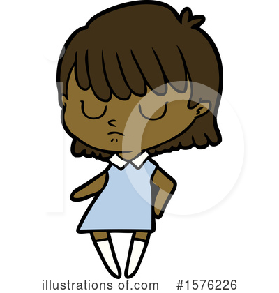 Royalty-Free (RF) Woman Clipart Illustration by lineartestpilot - Stock Sample #1576226