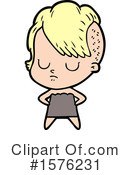 Woman Clipart #1576231 by lineartestpilot